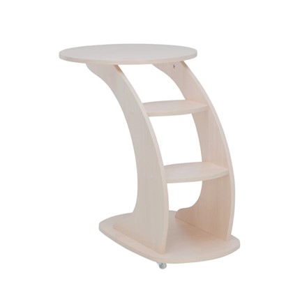 Подкатной стол Leset Стелс, цвет Молочный дуб в Стерлитамаке - изображение