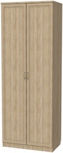 Шкаф распашной 100 со штангой, цвет Дуб Сонома в Стерлитамаке - изображение