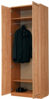Шкаф распашной 100 со штангой, цвет Дуб Сонома в Стерлитамаке - изображение 1