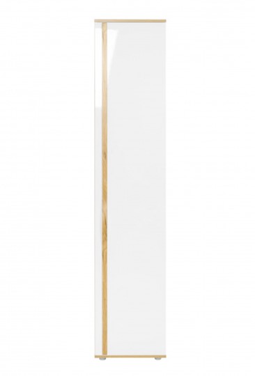Распашной шкаф Марта-2 ЛД 136.010, Дуб золотой/Белый глянец в Стерлитамаке - изображение 1