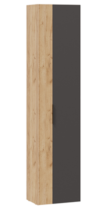Шкаф комбинированный Асти (Дуб крафт золотой/Антрацит) в Стерлитамаке - изображение