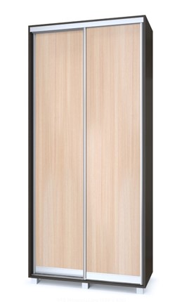 Шкаф 2-х створчатый Роланд Р10-Р60, Дуб млечный/Венге в Стерлитамаке - изображение