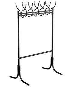 Вешалка гардеробная Мебелик М 11 (Черный) в Стерлитамаке