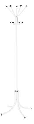 Вешалка для одежды КР-10Л, цвет белый в Стерлитамаке - изображение