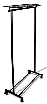 Вешалка гардеробная на колесах М 9 (Черный) в Стерлитамаке - изображение