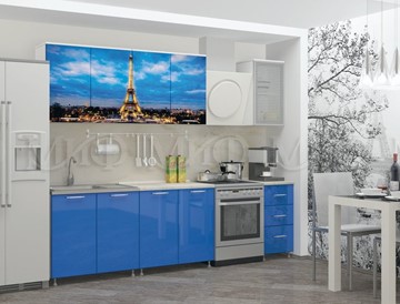 Готовая кухня фотопечать Париж 2,0 в Стерлитамаке - предосмотр