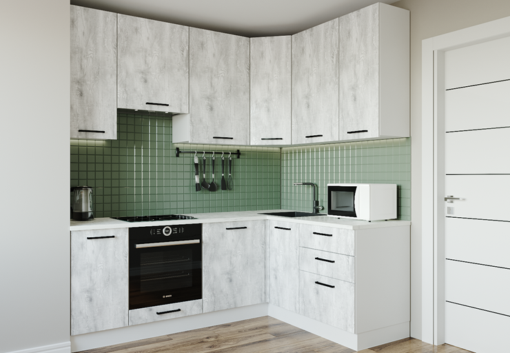 Модульная кухня Пайн-2200х1600 в Стерлитамаке - изображение