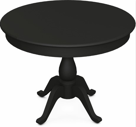 Обеденный раздвижной стол Фабрицио-1 исп. Круг 820, Тон 12 (Морилка/Эмаль) в Стерлитамаке - изображение