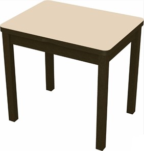 Стол раздвижной Бари дерево №8 (стекло молочное/венге) в Стерлитамаке - предосмотр