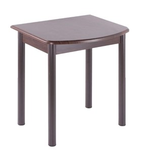 Пристенный стол НСПГ-01 МДФ, венге/венге/38 прямые трубки крашеные коричневый в Уфе