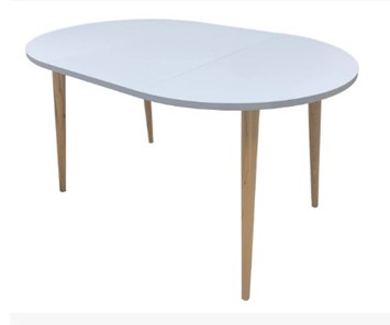 Кухонный раздвижной круглый стол Серый камень 90*90 см ЛДСП в Стерлитамаке - предосмотр 7