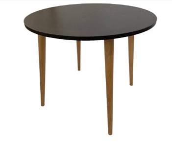 Кухонный стол круглый Creo-line Венге 90*90 см ЛДСП в Стерлитамаке