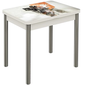 Раздвижной стол Бари дерево №8 (Exclusive h190/белый) в Уфе