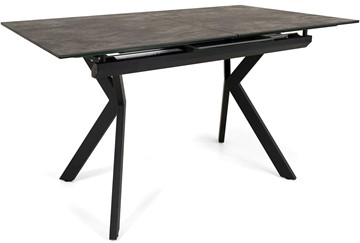 Обеденный раздвижной стол Бордо 1CX 140х85 (Oxide Nero/Графит) в Уфе
