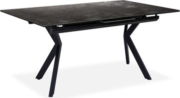Кухонный раскладной стол Бордо 2CX 160х90 (Oxide Nero/Графит) в Стерлитамаке