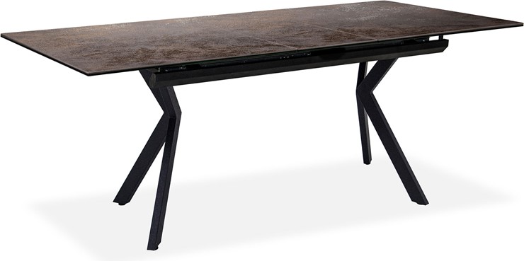 Кухонный раскладной стол Бордо 3CX 180х95 (Oxide Moro/Графит) в Стерлитамаке - изображение 1