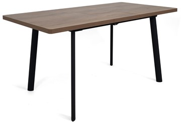Кухонный раздвижной стол Дали-1L(ноги черные, дуб табако) в Уфе - предосмотр 3