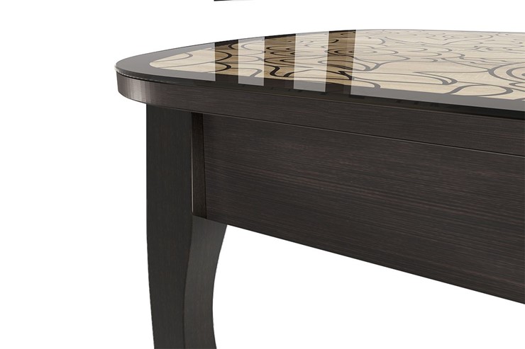 Кухонный раздвижной стол Экстра 2 цвет венге-арабика (1000х600х745) в Салавате - изображение 1