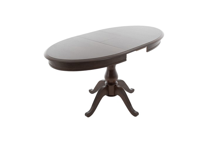 Раздвижной стол Фабрицио-1 исп. Эллипс, Тон 8 Покраска + патина с прорисовкой (на столешнице) в Уфе - изображение 3