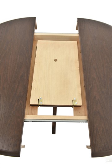 Раздвижной стол Фабрицио-1 исп. Круг 1000, Тон 9 (Морилка/Эмаль) в Стерлитамаке - изображение 6