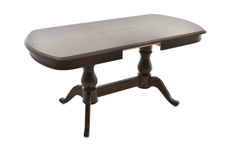 Кухонный раскладной стол Фабрицио-2 исп. Мыло 1400, Тон 9 (Морилка/Эмаль) в Стерлитамаке - изображение 3