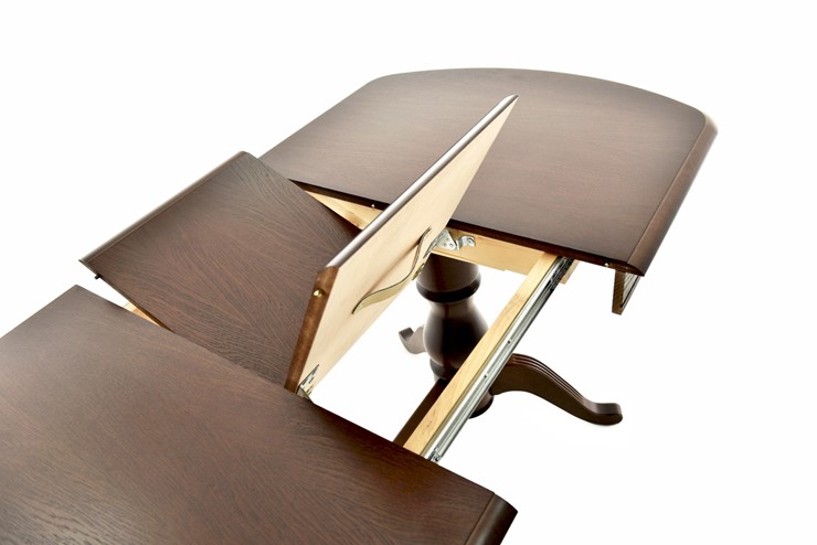 Кухонный раскладной стол Фабрицио-2 исп. Мыло 1400, Тон 9 (Морилка/Эмаль) в Стерлитамаке - изображение 5