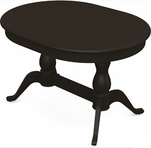 Обеденный раздвижной стол Фабрицио-2 исп. Овал 1600, Тон 11 Покраска + патина с прорисовкой (на столешнице) в Стерлитамаке