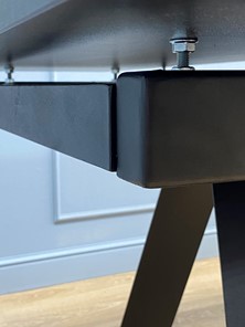 Кухонный раздвижной стол KL1600, черный/керамика мрамор золотой в Стерлитамаке - предосмотр 10