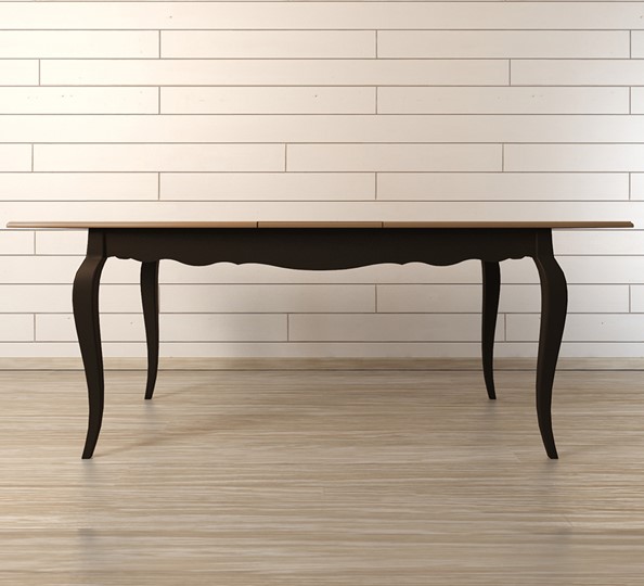 Кухонный стол раздвижной Leontina (ST9338BLK) Черный в Уфе - изображение 1