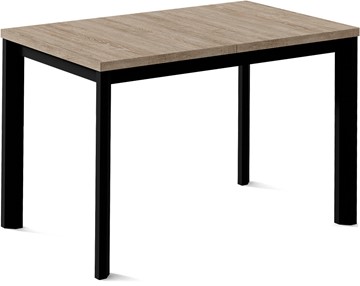 Кухонный стол раздвижной Нагано-1L (ноги черные, дуб каньон) в Стерлитамаке - предосмотр