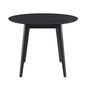 Кухонный раздвижной стол Орион Drop Leaf 100, Черный в Стерлитамаке - предосмотр