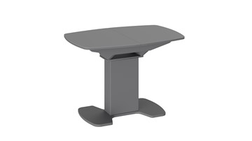 Раздвижной стол Портофино (СМ(ТД)-105.01.11(1)), цвет Серое/Стекло серое матовое LUX в Салавате - предосмотр