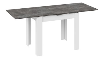 Кухонный стол раздвижной Промо тип 3 (Белый/Ателье темный) в Салавате - предосмотр 1