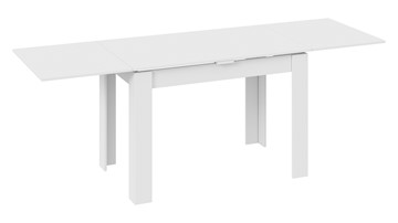 Обеденный раздвижной стол Промо тип 4 (Белый/Белый) в Стерлитамаке - предосмотр 1