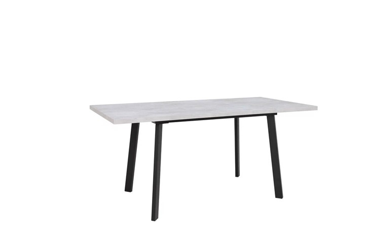 Раздвижной стол Робин, опоры прямые, цемент светлый в Уфе - изображение 2