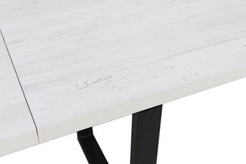 Кухонный стол раздвижной Робин, опоры трапеция, цемент светлый в Стерлитамаке - предосмотр 2