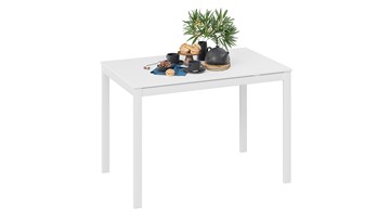 Кухонный раздвижной стол Слайд тип 2 (Белый матовый, Белый) в Стерлитамаке - предосмотр