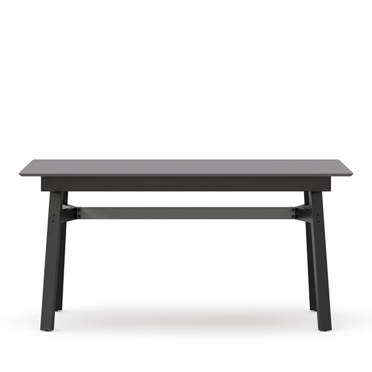 Обеденный стол 1600 Элиот ЛД 414.100.000, Оникс Серый/Чёрный в Салавате - изображение 2
