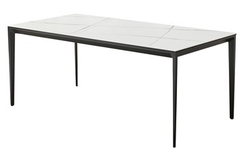 Обеденный стол DT-2010 белая керамика MR35 (160) в Стерлитамаке