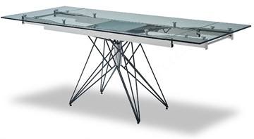 Кухонный стол раскладной T-041 (140) прозрачный в Уфе - предосмотр 3