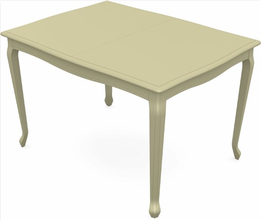 Кухонный раздвижной стол Кабриоль 1400х800, тон 10 (Морилка/Эмаль) в Стерлитамаке - изображение