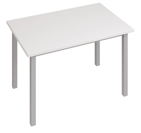 Кухонный стол раскладной Фристайл-3, Белый в Стерлитамаке - изображение
