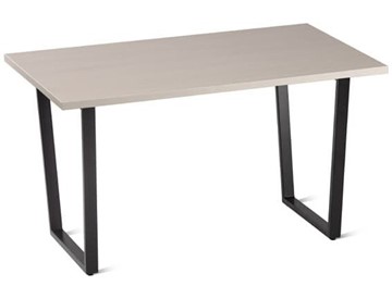 Обеденный стол Агат.1, ЛДСП Сосна винтерберг/Черный матовый в Уфе