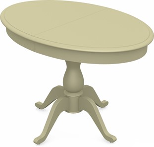 Раздвижной стол Фабрицио-1 исп. Эллипс, Тон 10 Покраска + патина с прорисовкой (на столешнице) в Уфе