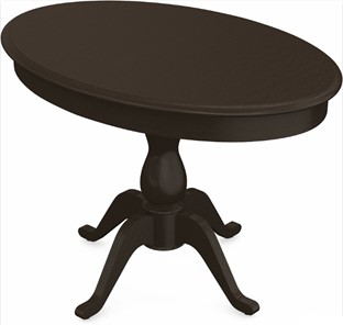 Раздвижной стол Фабрицио-1 исп. Эллипс, Тон 8 Покраска + патина с прорисовкой (на столешнице) в Уфе - предосмотр