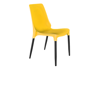 Кухонный стул SHT-ST75/S424-С (желтый ral1021/черный муар) в Стерлитамаке