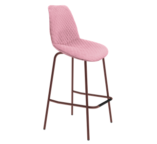 Барный стул SHT-ST29-С22 / SHT-S29P (розовый зефир/медный металлик) в Стерлитамаке - предосмотр