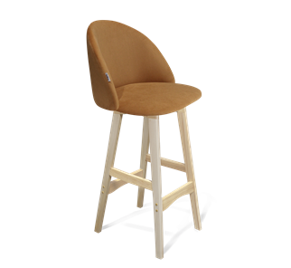 Барный стул SHT-ST35 / SHT-S65 (горчичный/прозрачный лак) в Уфе