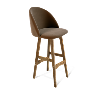 Барный стул SHT-ST35 / SHT-S65 (кофейный ликер/дуб брашированный коричневый) в Стерлитамаке