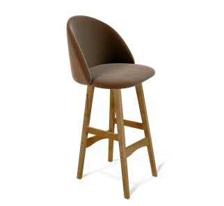 Барный стул SHT-ST35 / SHT-S65 (кофейный ликер/светлый орех) в Стерлитамаке